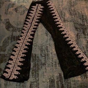 Velvet Bellbottom pants XL